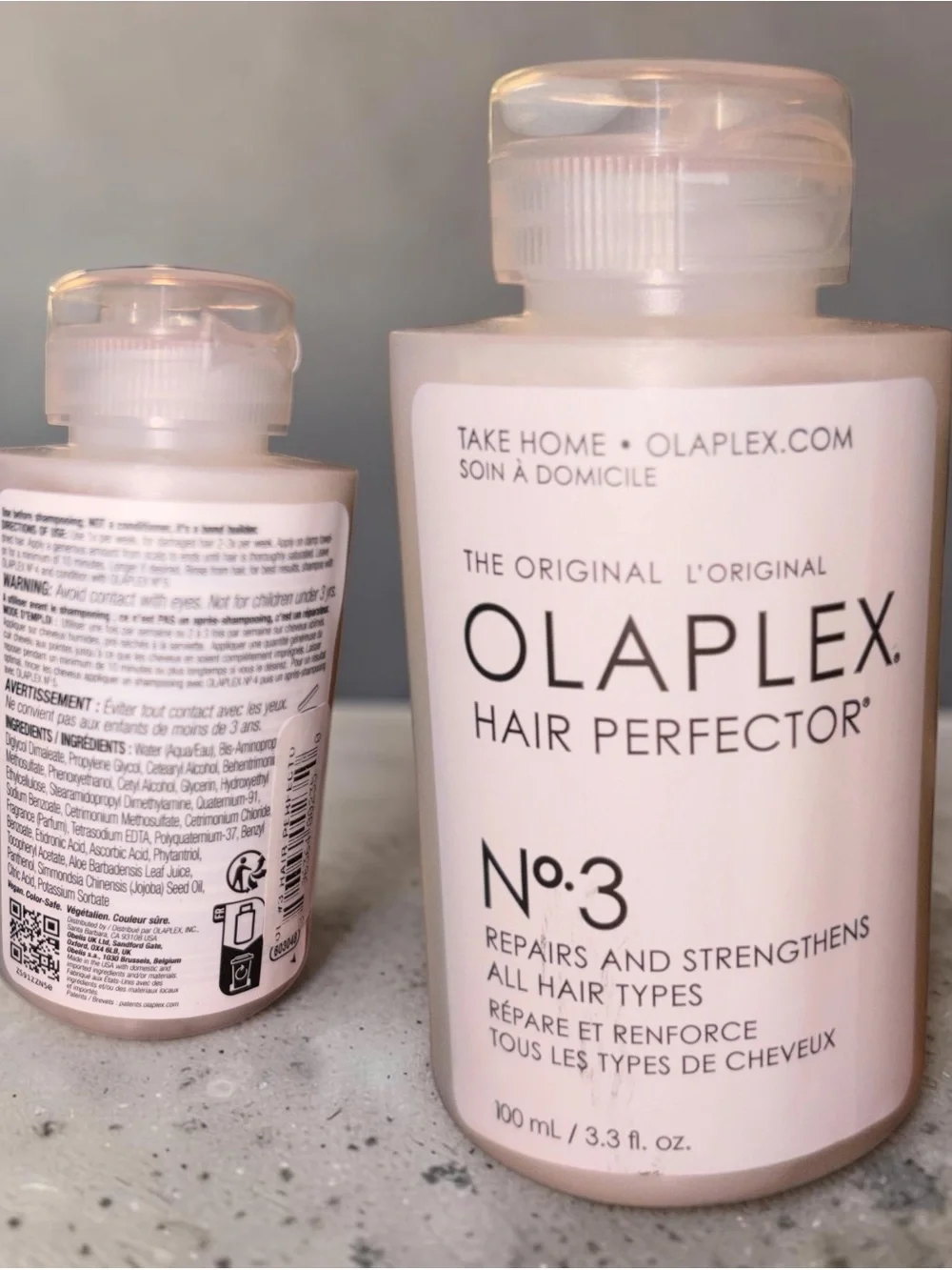 OLAPLEX No.4 + No.5 Bond Maintenance Shampoo and Conditioner + No.3 Treatment